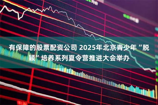 有保障的股票配资公司 2025年北京青少年“脱颖”培养系列夏令营推进大会举办